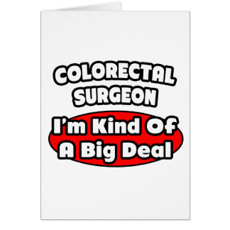 Cartão Cirurgião Colorectal...Grande Acordo