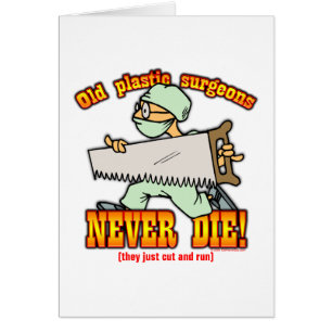 Cartão Cirurgiões plásticos