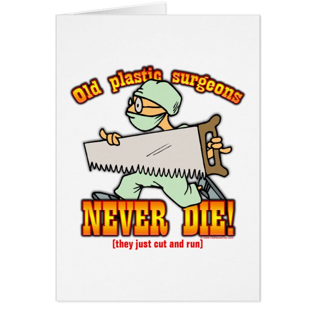 Cartão Cirurgiões plásticos (Frente)