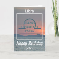 Citação da Diversão Libra Zodiac no Aniversário Az