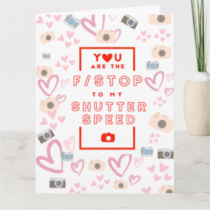 Cartão Citação de Amor para Fotógrafos