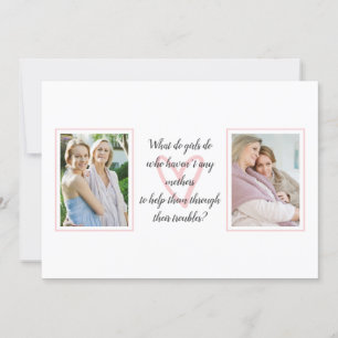 Cartão Citação de Louisa May Alcott  Dia de as mães de fo