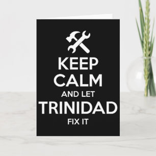 Cartão Citação de Trinidad Fix Festa de Aniversário Engra