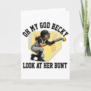 Cartão Citação Engraçada Oh Meu Deus Becky Olhe Para O Se