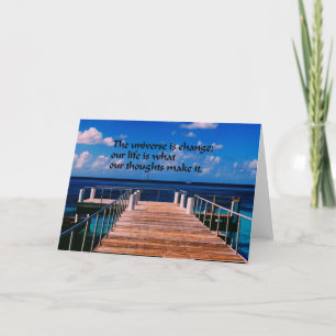 Cartão Citação filosófica