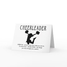 Citação inspiradora do cheerleader