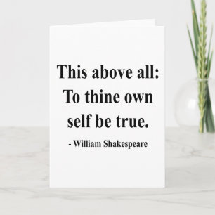 Cartão Citação Shakespeare 8a