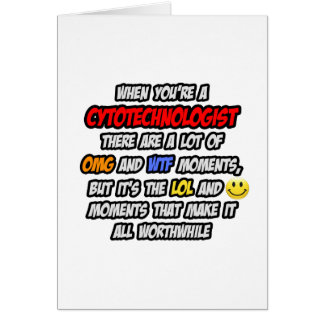 Cartão Citotecnólogo ... OMG WTF LOL