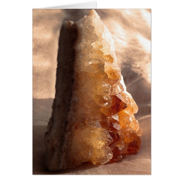 Cartão Citrina Burst (Frente)