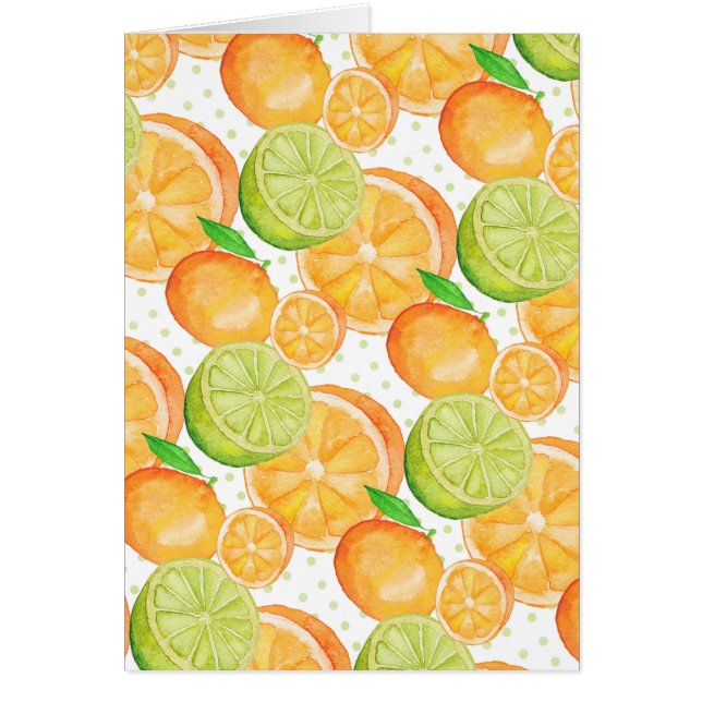 Cartão Citrino (Frente)