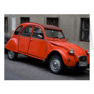 Cartão Citroën 2CV