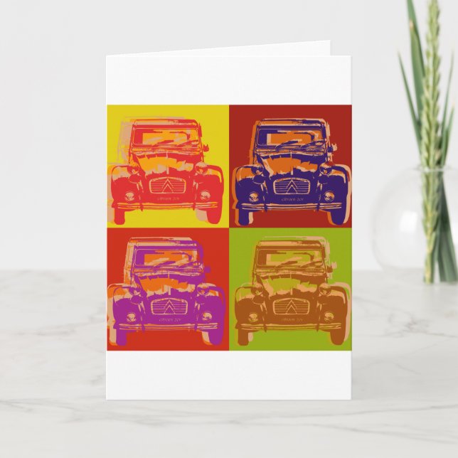 Cartão Citroen 2CV 1 (Frente)