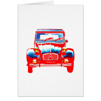 Cartão Citroen 2CV 2