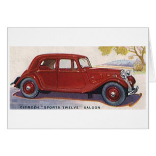 Cartão Citroen Sports Dove Saloon