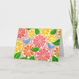 Cartão Citrus Surprise