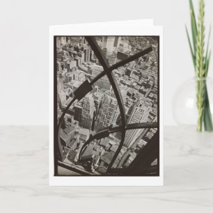 Cartão City Arabesque NYC Photo by Berenice Abbott Card