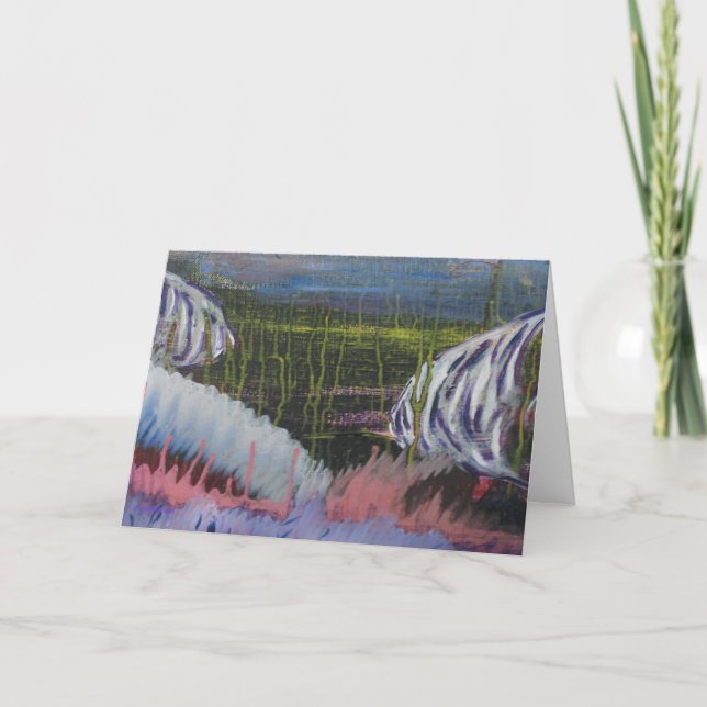 Cartão City of Dreams greeting card by Mark Easton (Frente)