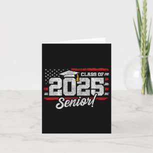 Cartão Cl Da Graduação Do Mais velho De 2025 - American F