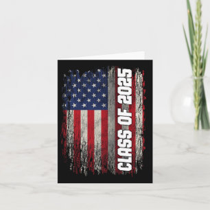 Cartão Cl De 2025 Funny Mais velho 2025 Bandeira American