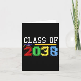 Cartão Cl De 2038 Graduação De Estilo Acadêmico Divertido