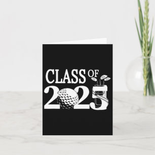 Cartão Cl Do Jogador De Golfe Do Mais velho De Graduação 