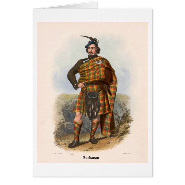 Cartão Clã Buchanan (Frente)
