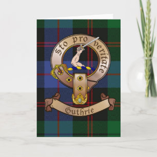 Cartão Clan Guthrie Notecards