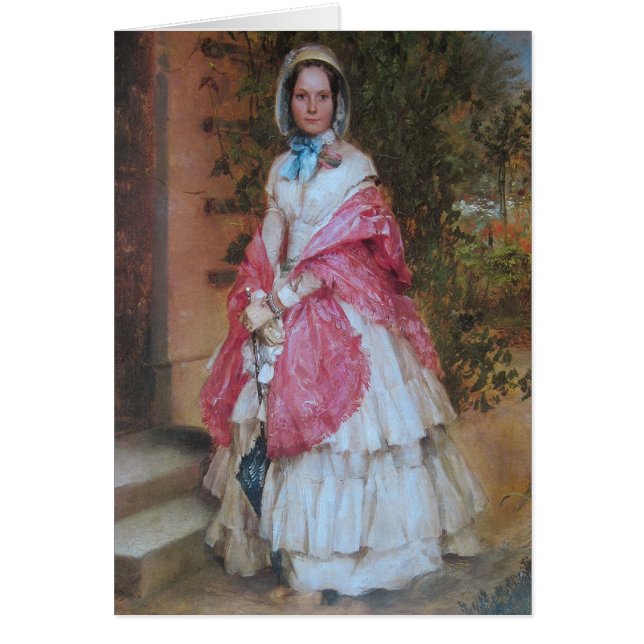 Cartão Clara Schmidt pronto para a data - Adolph Von (Frente)