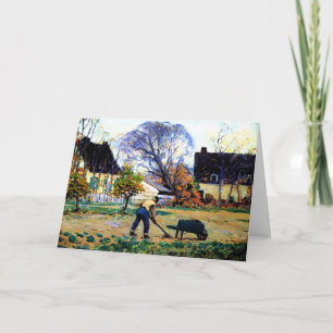 Cartão Clarence Gagnon- Fall Scene, Baie-Santo-Paul,