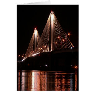Cartão Clark Bridge, Alton, Illinois