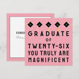 Cartão Classe Creative Graduation de 2025