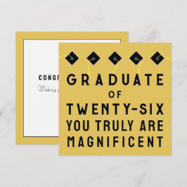Cartão Classe Creative Graduation de 2025