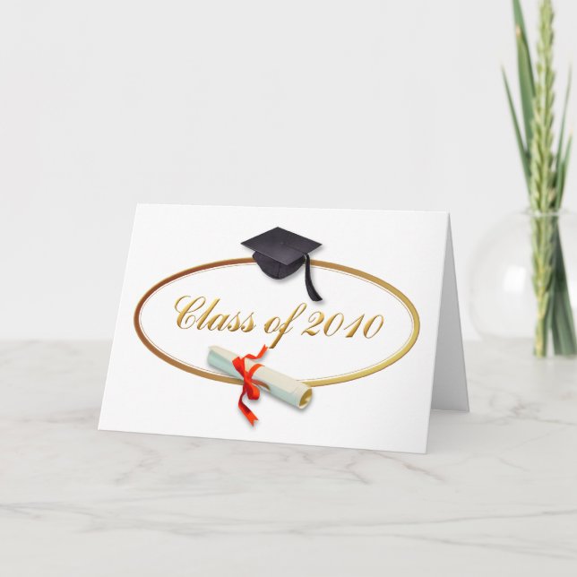 Cartão Classe de 2010 (Frente)