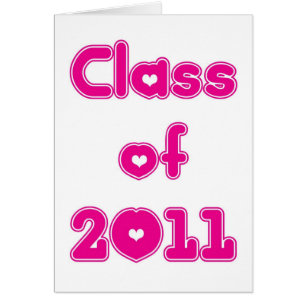 Cartão Classe de 2011