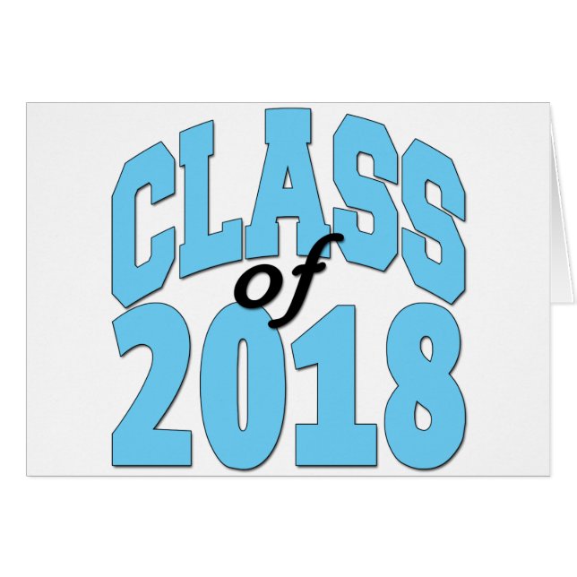 Cartão Classe de 2018 (Frente Horizontal)