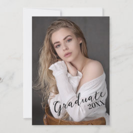 Cartão Classe de Foto da Placa de Festa de formatura 2023