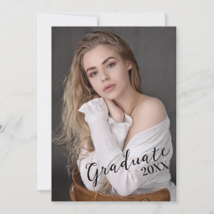 Cartão Classe de Foto da Placa de Festa de formatura 2023