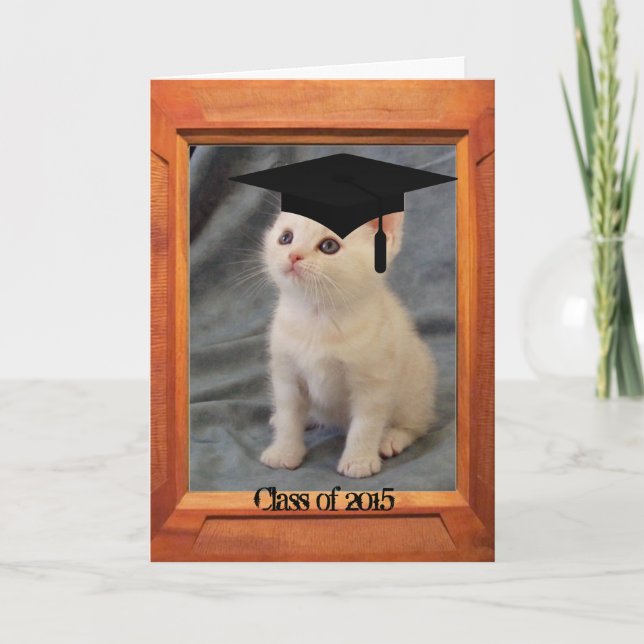 Cartão Classe de graduação de 2015 (Frente)