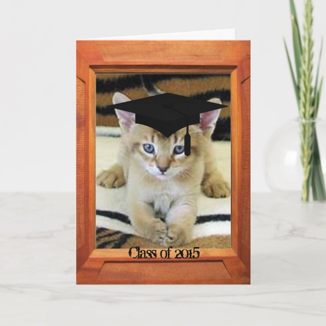 Cartão Classe de graduação de 2015 (Frente)