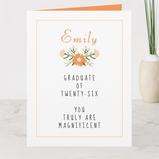 Cartão Classe de Graduação de 2025 (Frente)