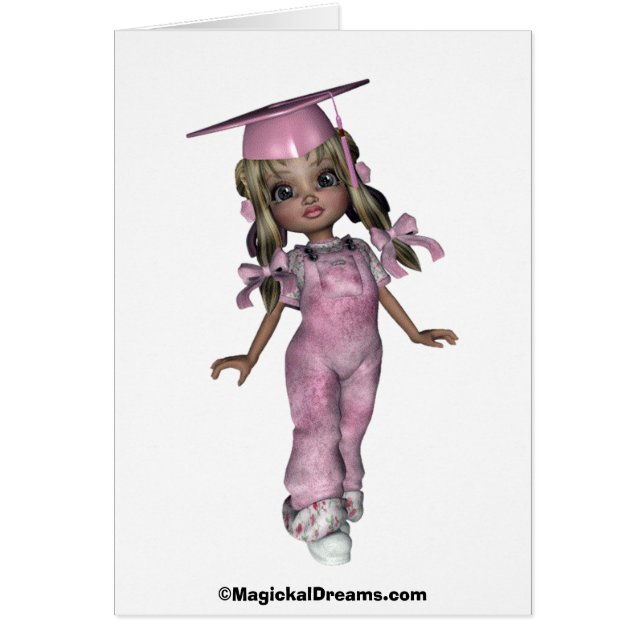 Cartão classe de MagickalDreams.com de?? menina (Frente)
