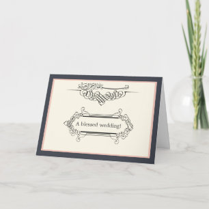 Cartão Classe islâmica bismillah casamento noivado