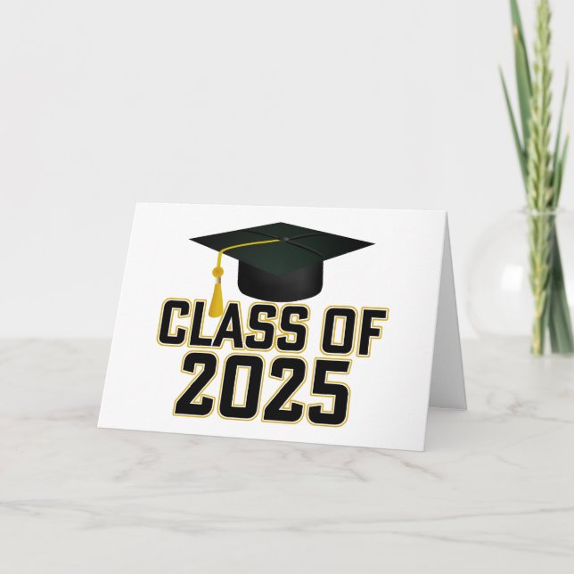 Cartão Classe Letterman Varsity 2025 (Frente)