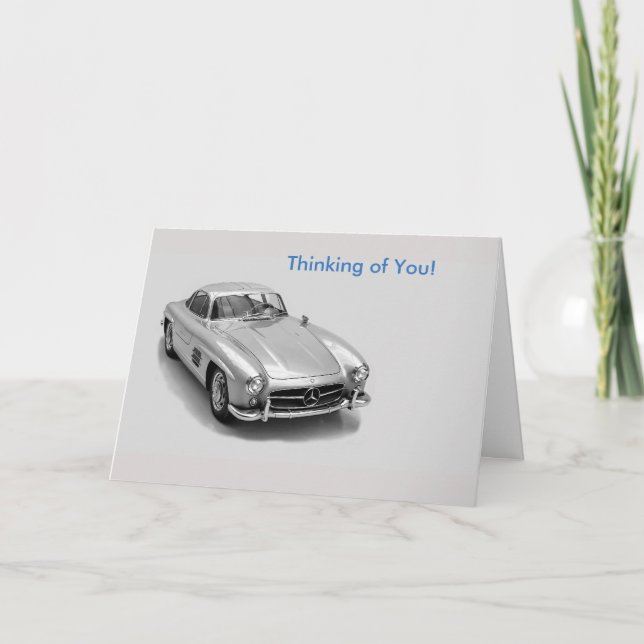 Cartão Classic Cars image for Get Well Greeting card (Frente)
