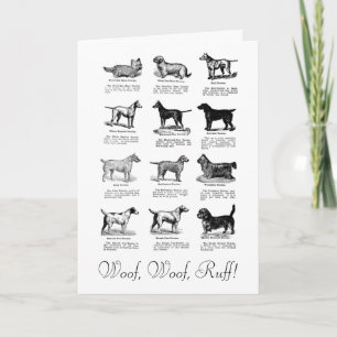 CARTÃO CLASSIC TERRIER DOG BIRTHDAY WISH CARD