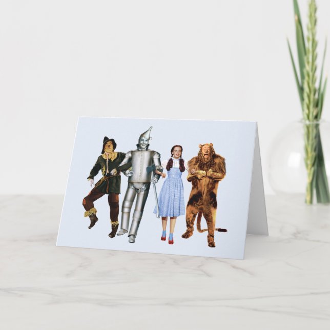 Cartão Classic Wizard of Oz Characters (Frente)