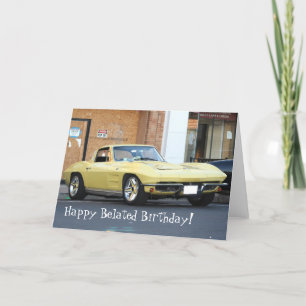 Cartão Classic Yellow Vette