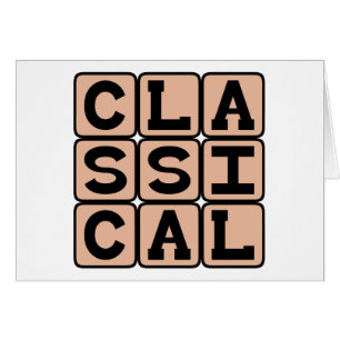 Cartão Classical, Music Genre