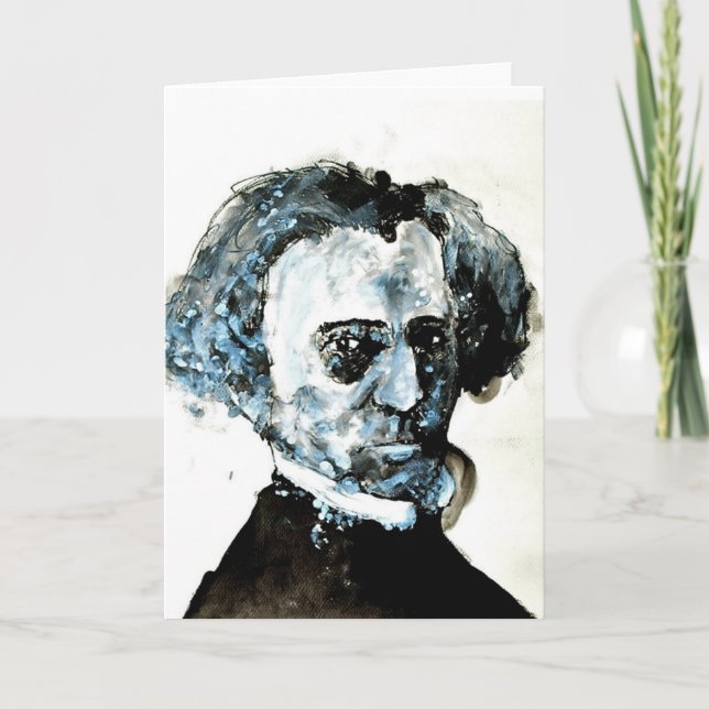 Cartão Classical Music Greeting Card - Berlioz (Frente)