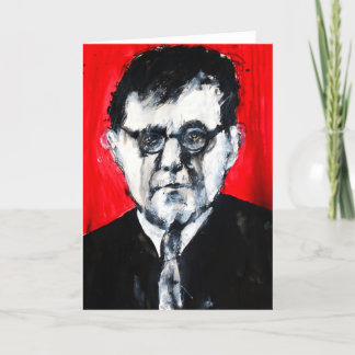 Cartão Classical Music Greeting Card - Shostakovich